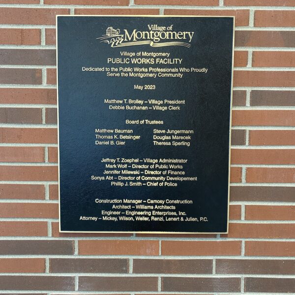 Plaques - Montgomery