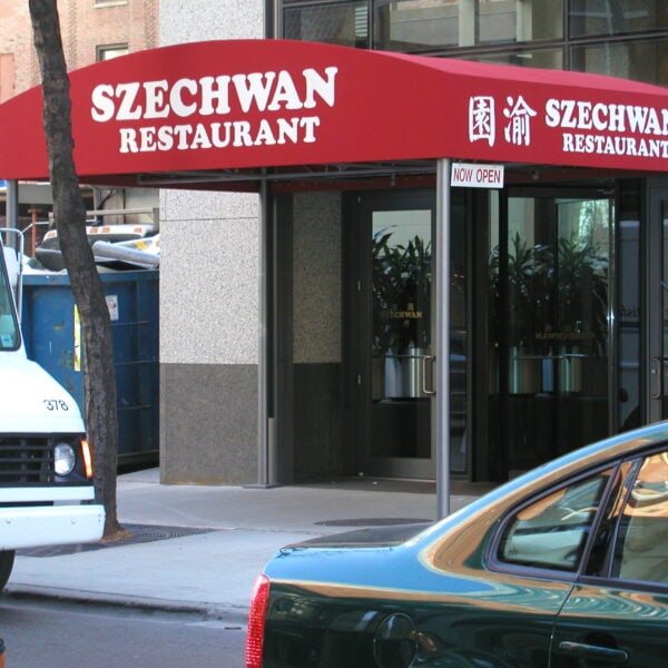 Awnings-Szechwan Restaurant
