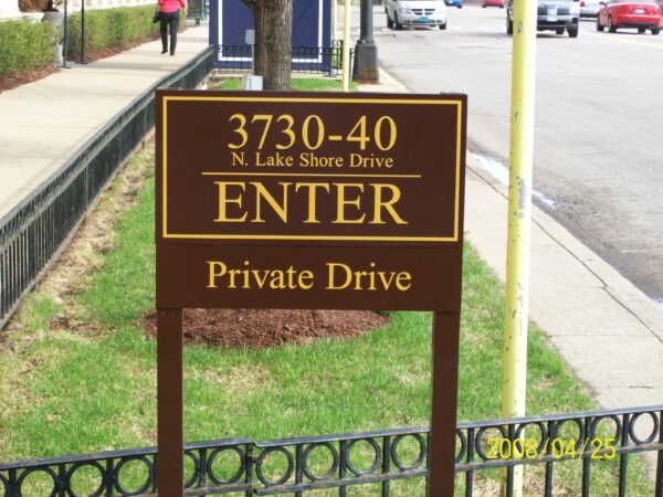 Property sign
