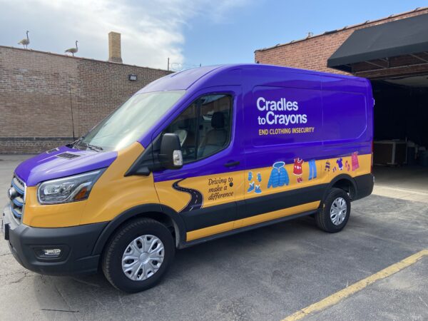 Cradles to crayons car